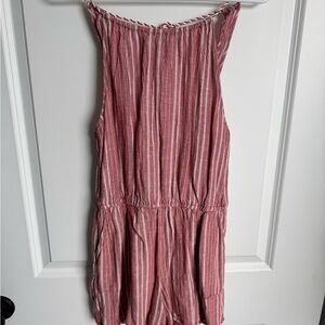 Old Navy Striped Red and White Romper